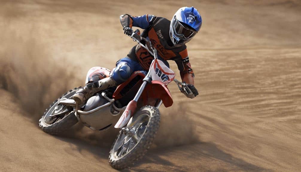 advanced dirt bike positioning