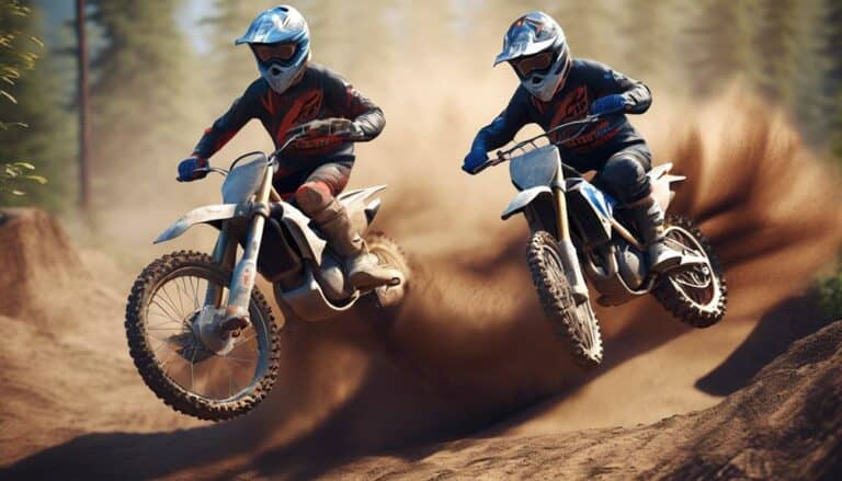 advantages of two stroke dirt bikes