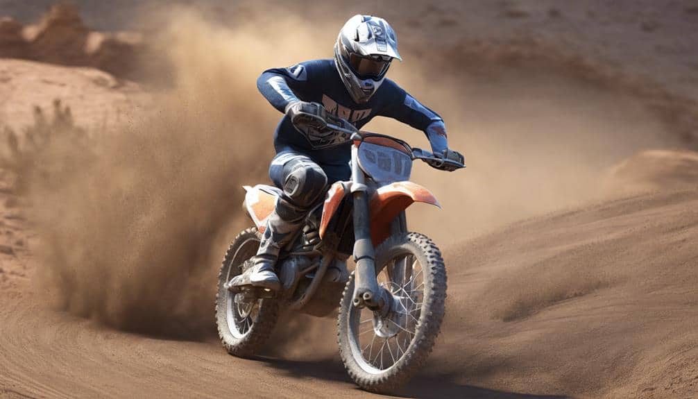 How Can I Maintain Control While Braking On A Dirt Bike? Dirt Bike
