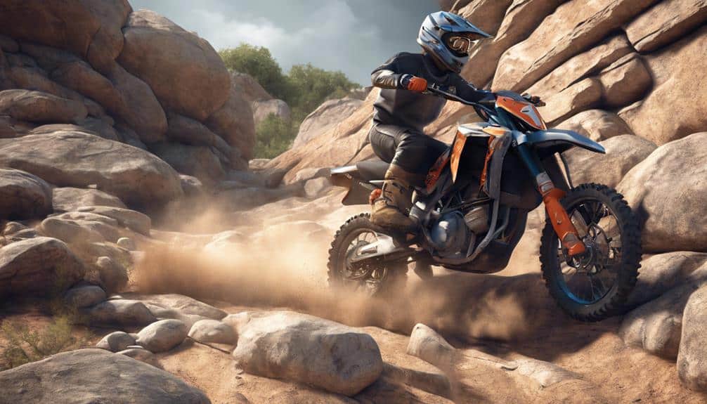 building confidence off road riding