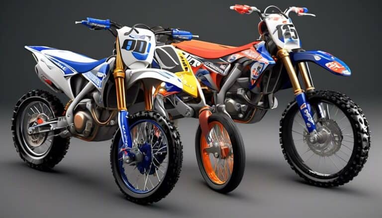 choosing between dirt bike models