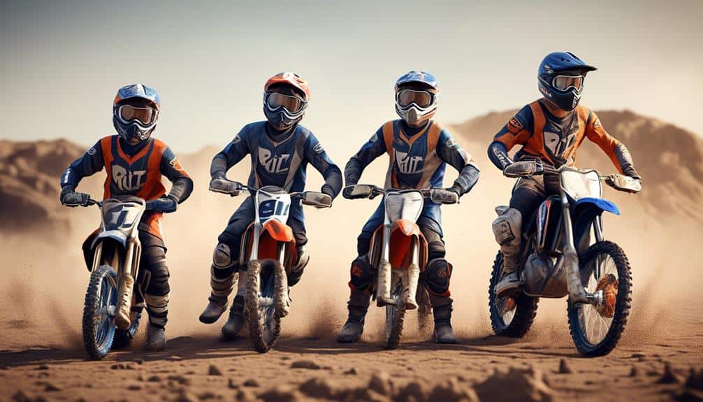 choosing dirt bike safety gear