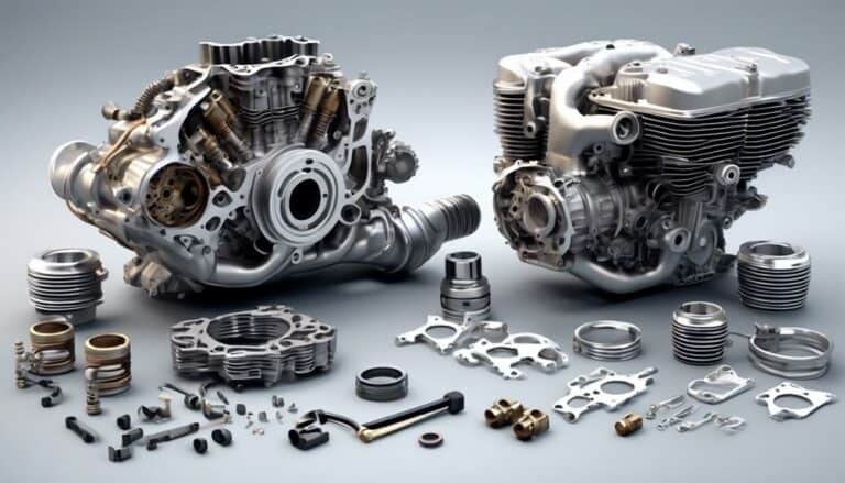 components of dirt bike engine