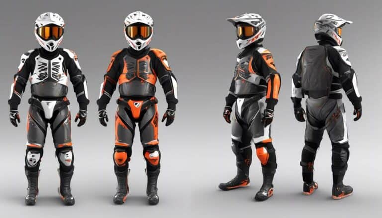 dirt bike armor comparison