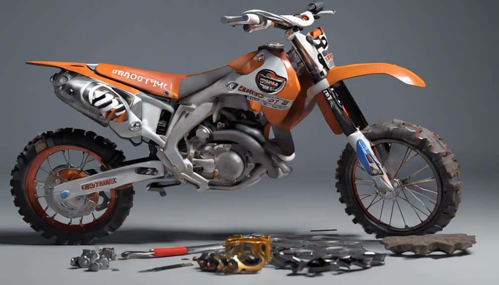 dirt bike brake assessment
