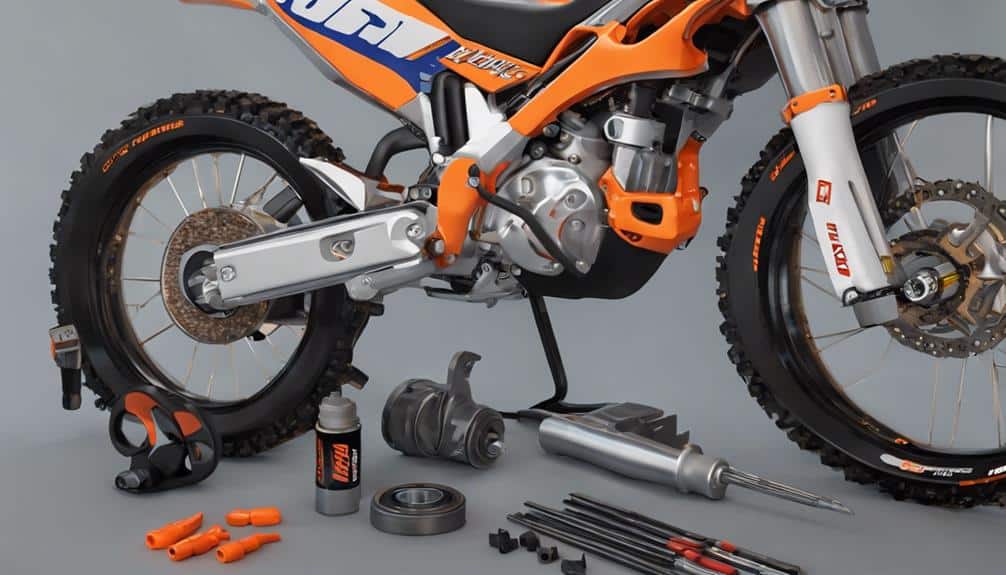 dirt bike brake check