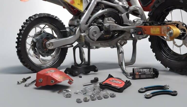 dirt bike brake inspection