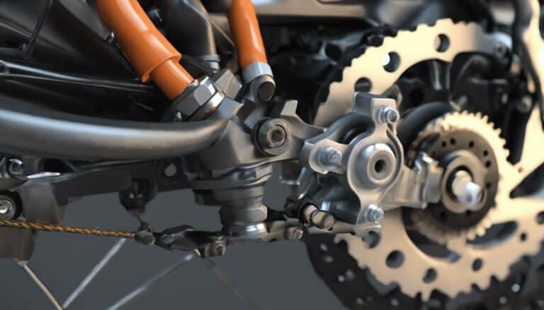 dirt bike brake inspection