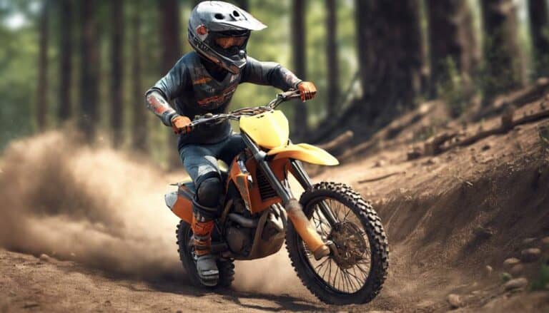 dirt bike braking safety