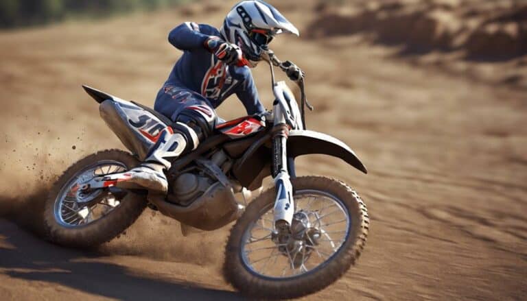 dirt bike braking safety