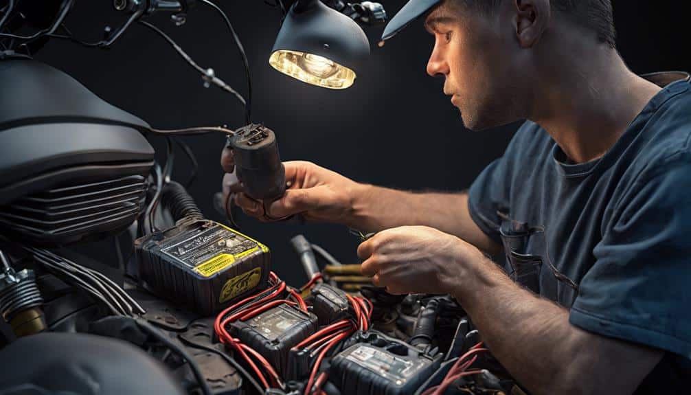 dirt bike electrical system