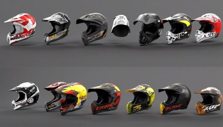 dirt bike helmet features