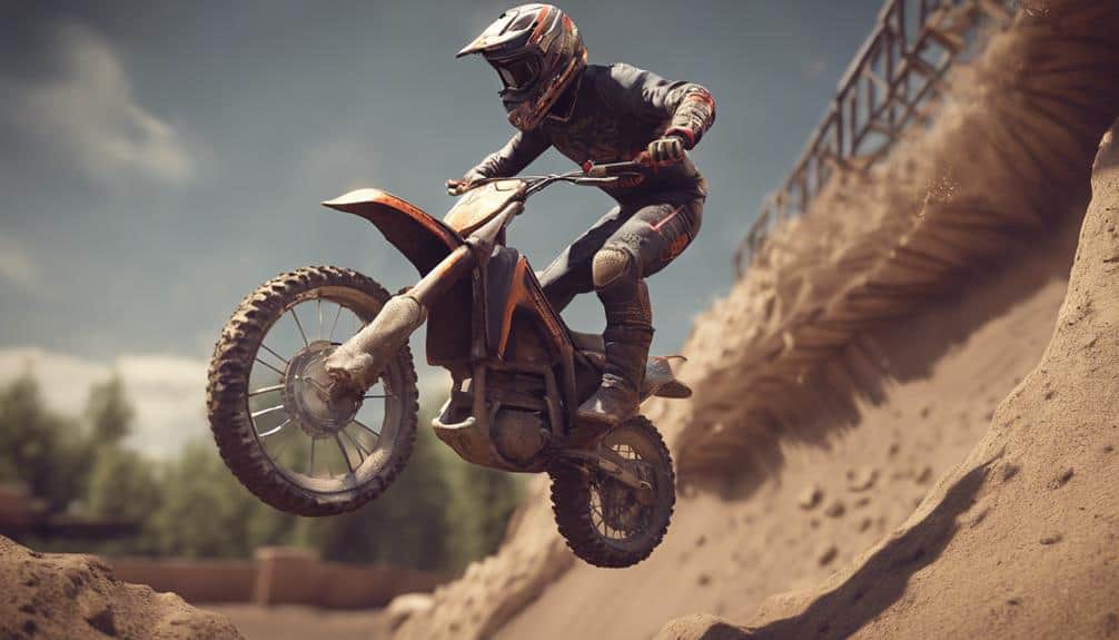 dirt bike jumping safety