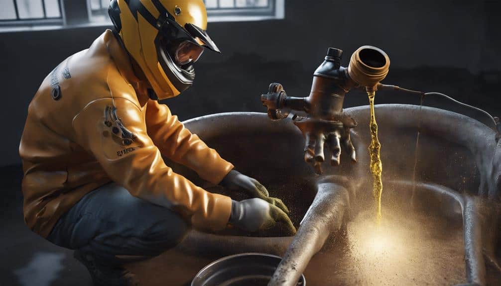 dirt bike oil change