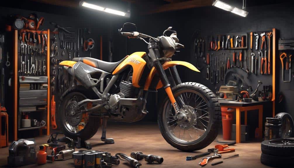 dual sport bike maintenance
