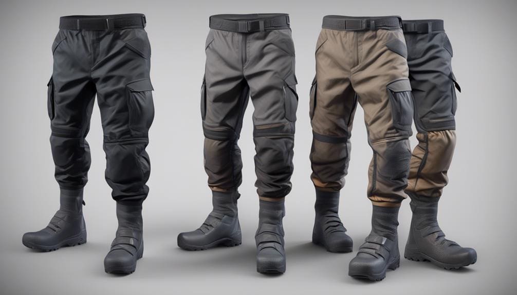 durable off road pants materials