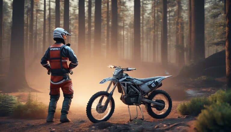 emergency response for dirt biking