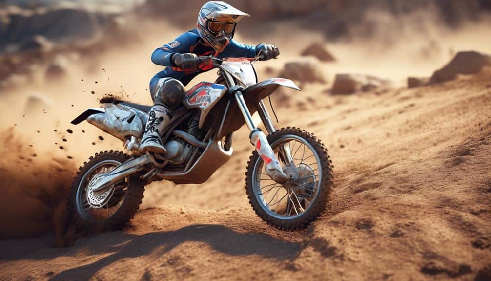 How Do The Suspension And Handling Features Of A FourStroke Dirt Bike