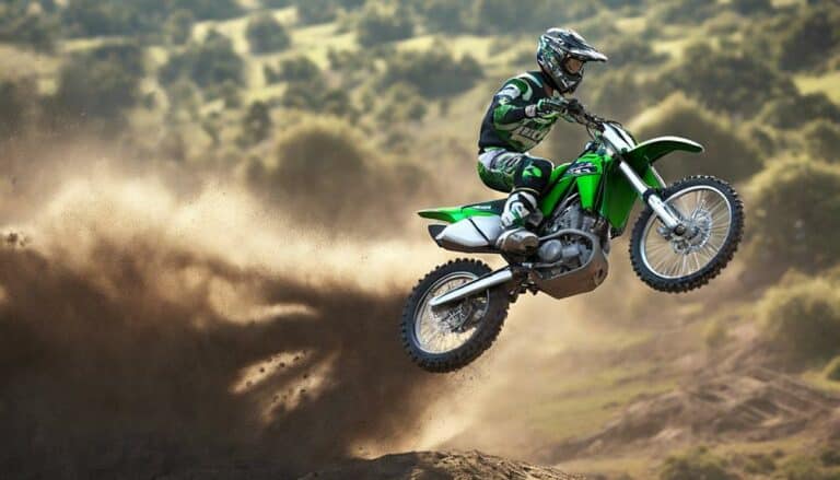 high performance kawasaki kx250 dirtbike