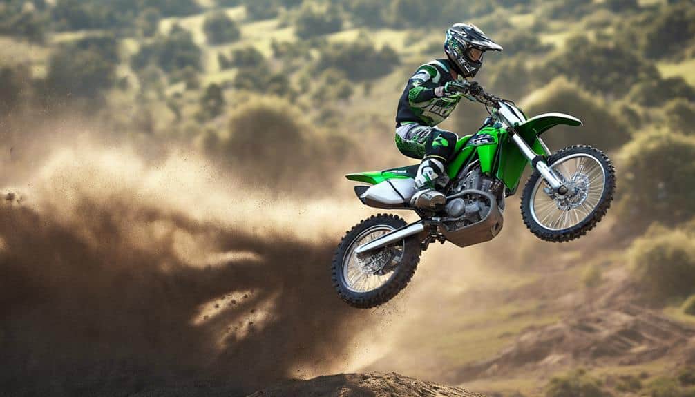 high performance kawasaki kx250 dirtbike