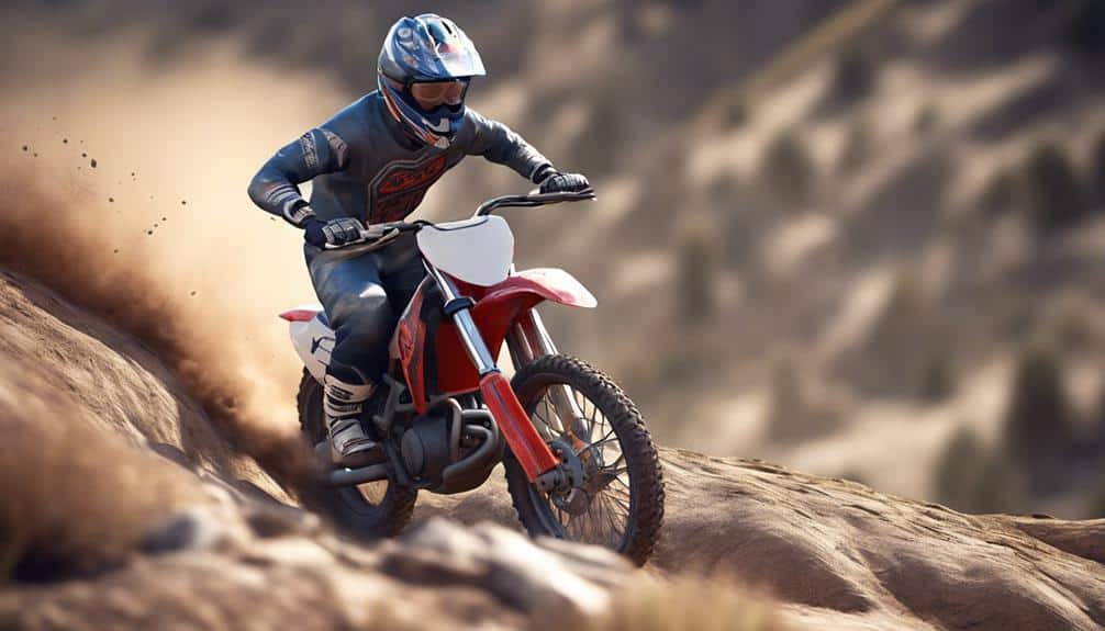improving dirt bike braking
