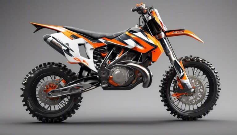 innovative engineering features ktm dirt bike