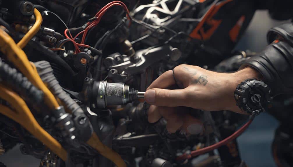 What Are The Steps For Inspecting The Wiring In A Dirt Bike's