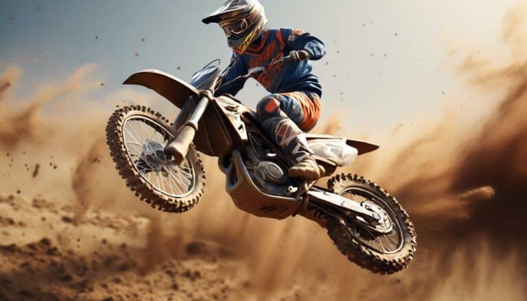 key features for four stroke dirt bikes