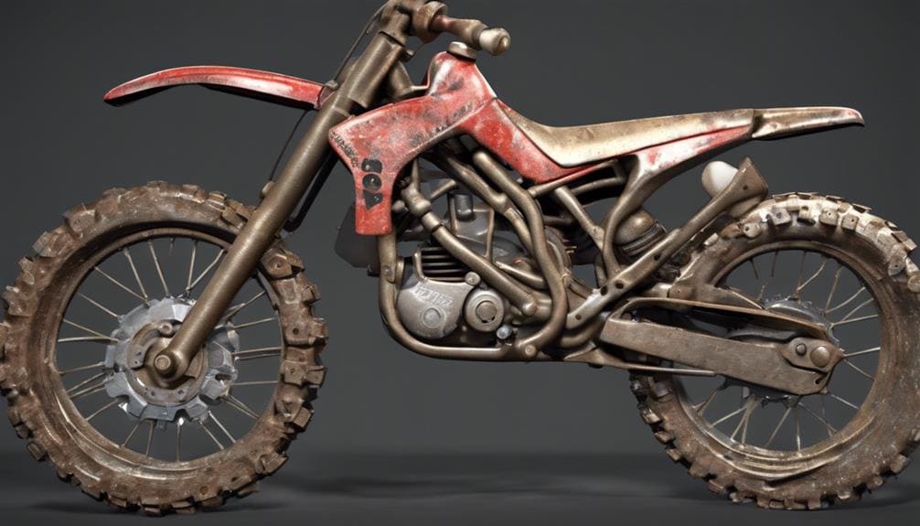 lubricating dirt bike chain