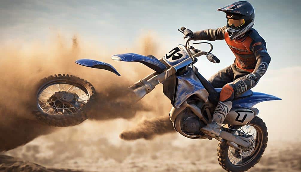 How Do I Maintain Control And Balance While Performing Dirt Bike