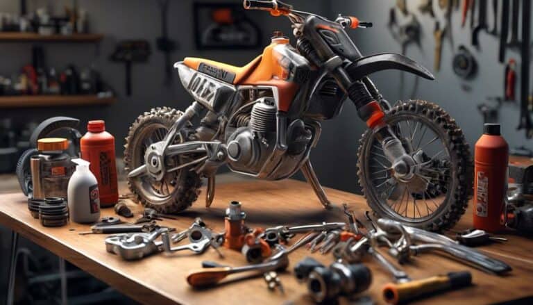 maintenance tips for two stroke dirt bikes