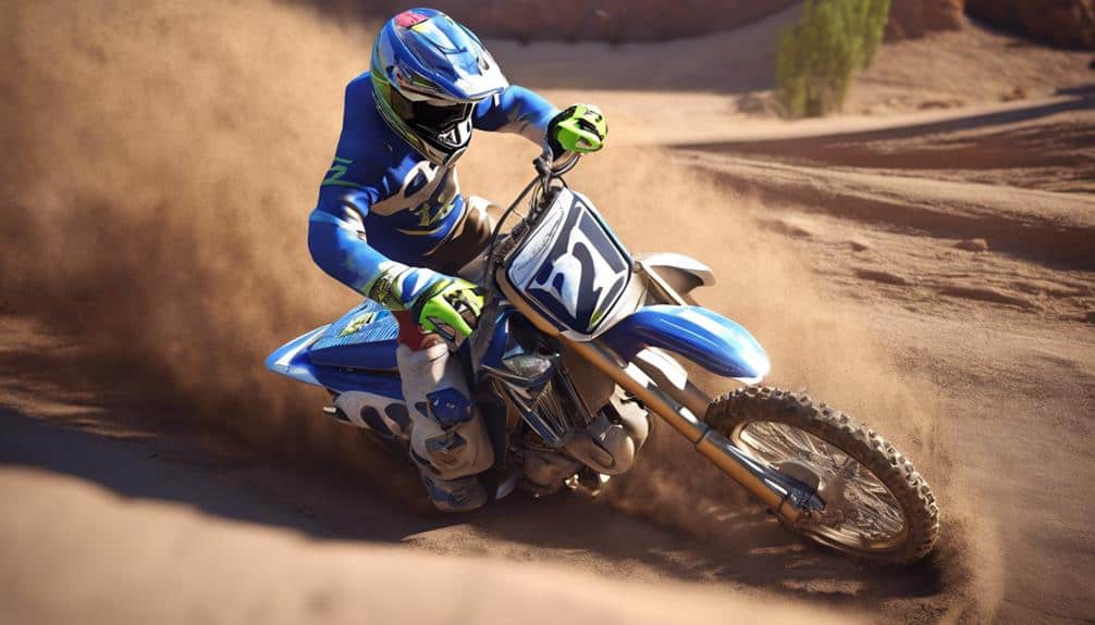 mastering dirt bike cornering