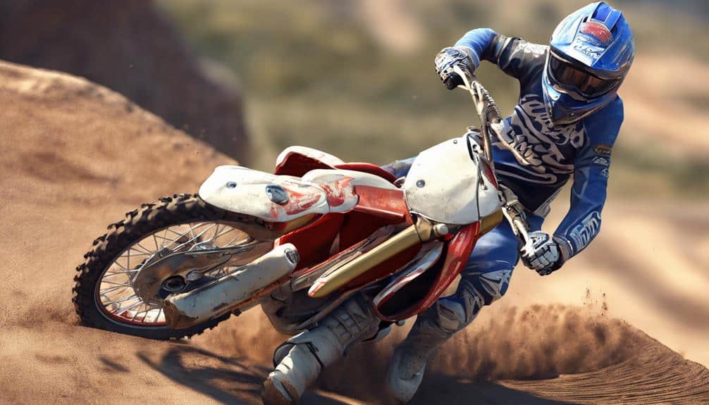 mastering dirt bike turns
