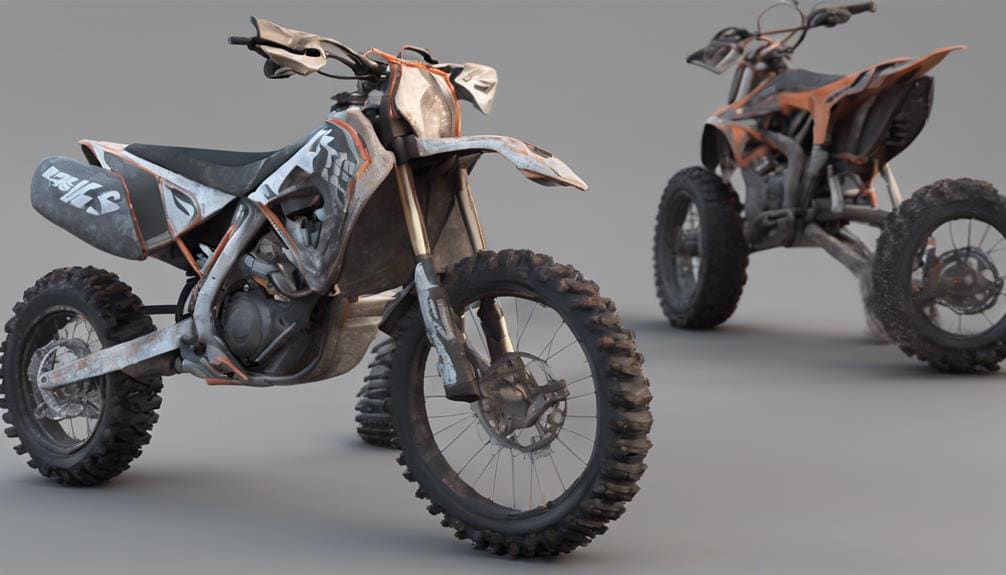 off road riding gear adaptation