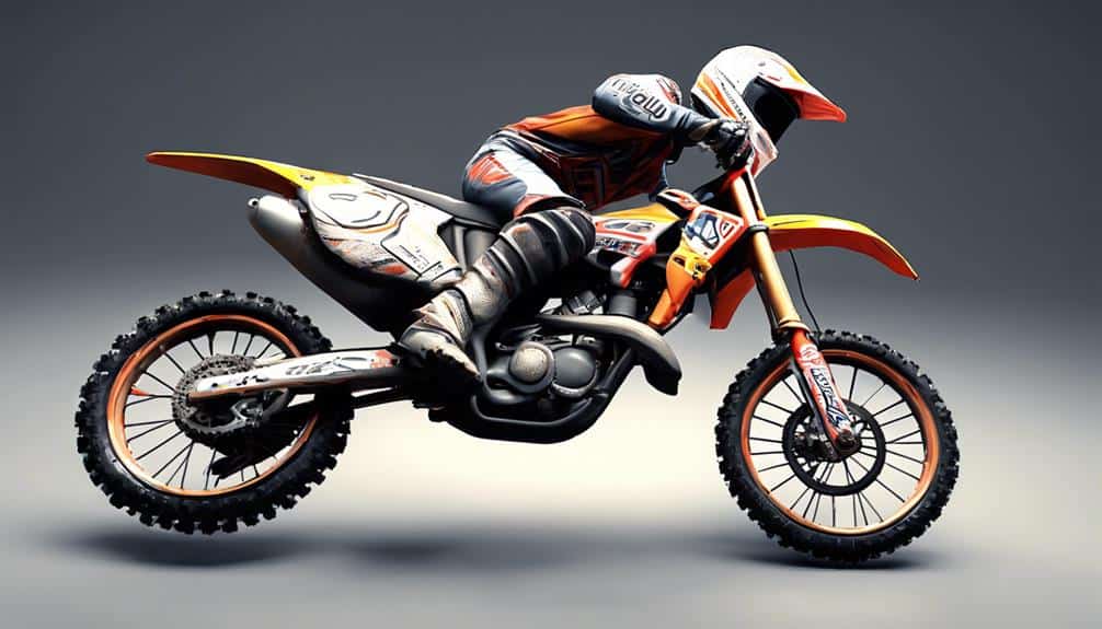 optimizing dirt bike suspension