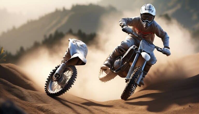 performance benefits of four stroke dirt bike