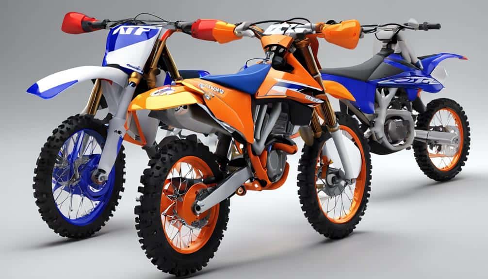 popular street legal dirt bikes