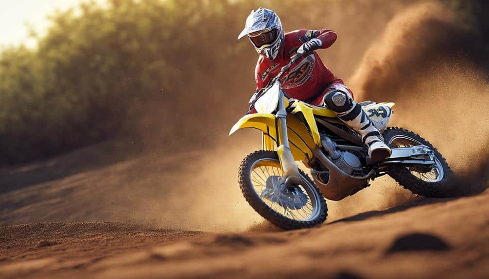 suzuki s rm z450 dominates corners