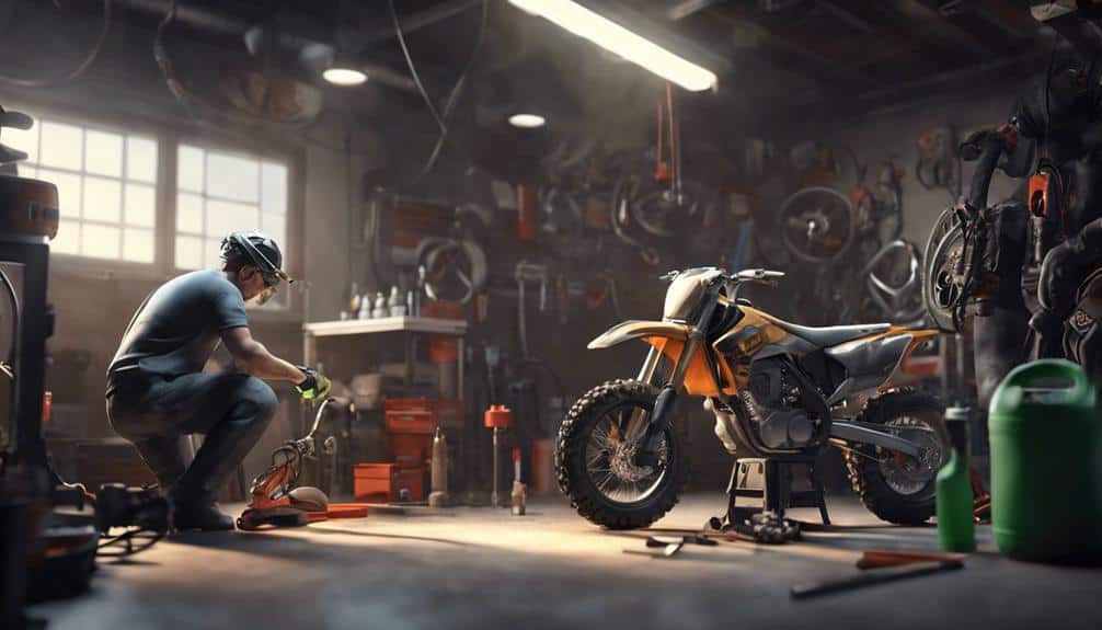 troubleshooting overheating dirt bike